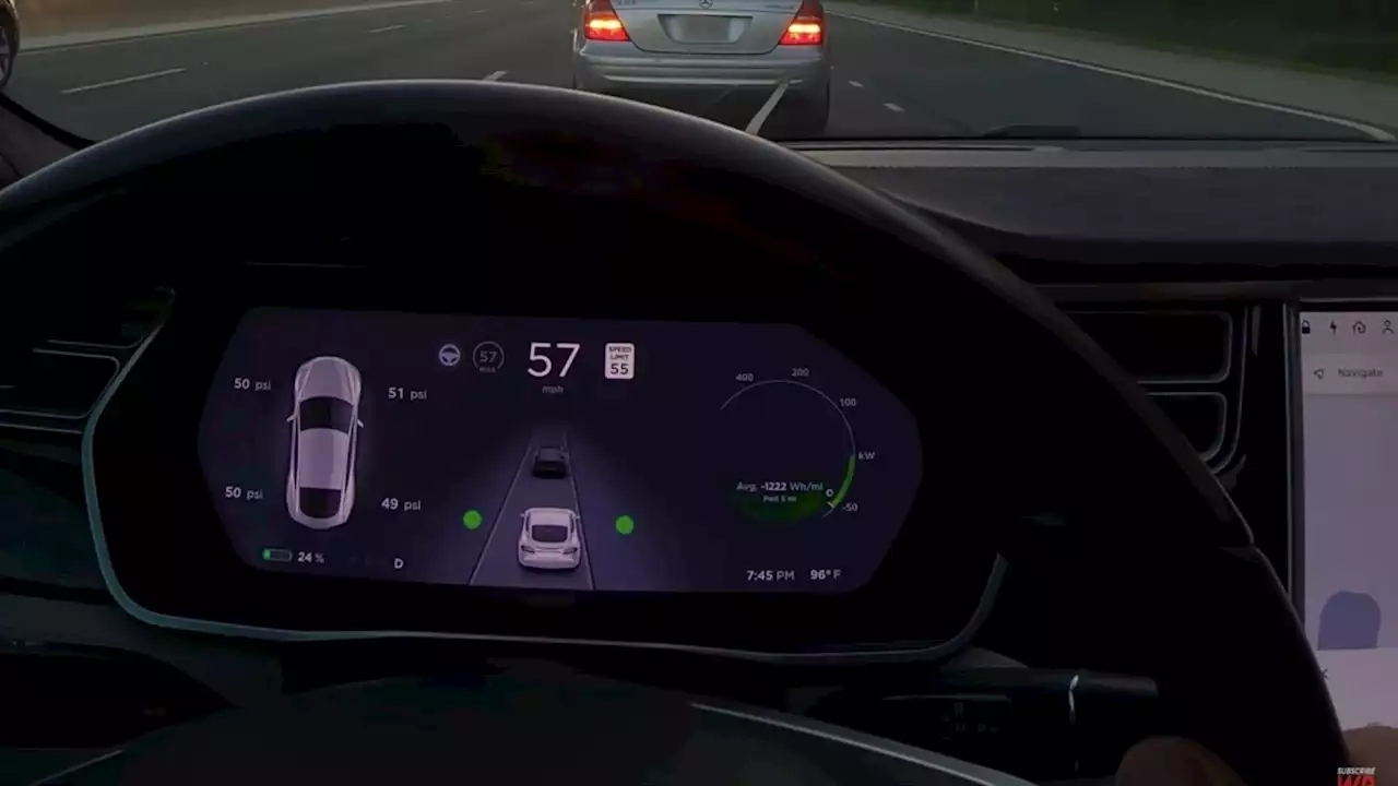 Towing a Tesla at 70 MPH Recharges the Battery Faster