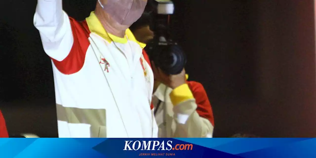 Momen Presiden Jokowi dan Jan Ethes Hadiri Penutupan ASEAN Para Games 2022