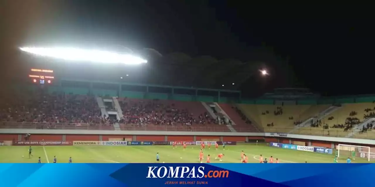 Timnas U16 Indonesia Vs Vietnam, Sorakan Fans Garuda 'Ganggu' Pemanasan The Golden Star