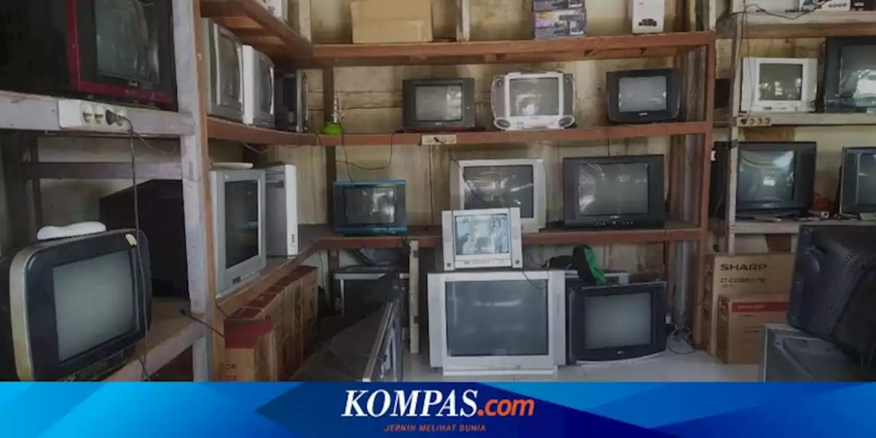 Kisah Penjual TV Analog Bertahan dari Gempuran TV Digital, Diobral Rp 200.000 Agar Laku