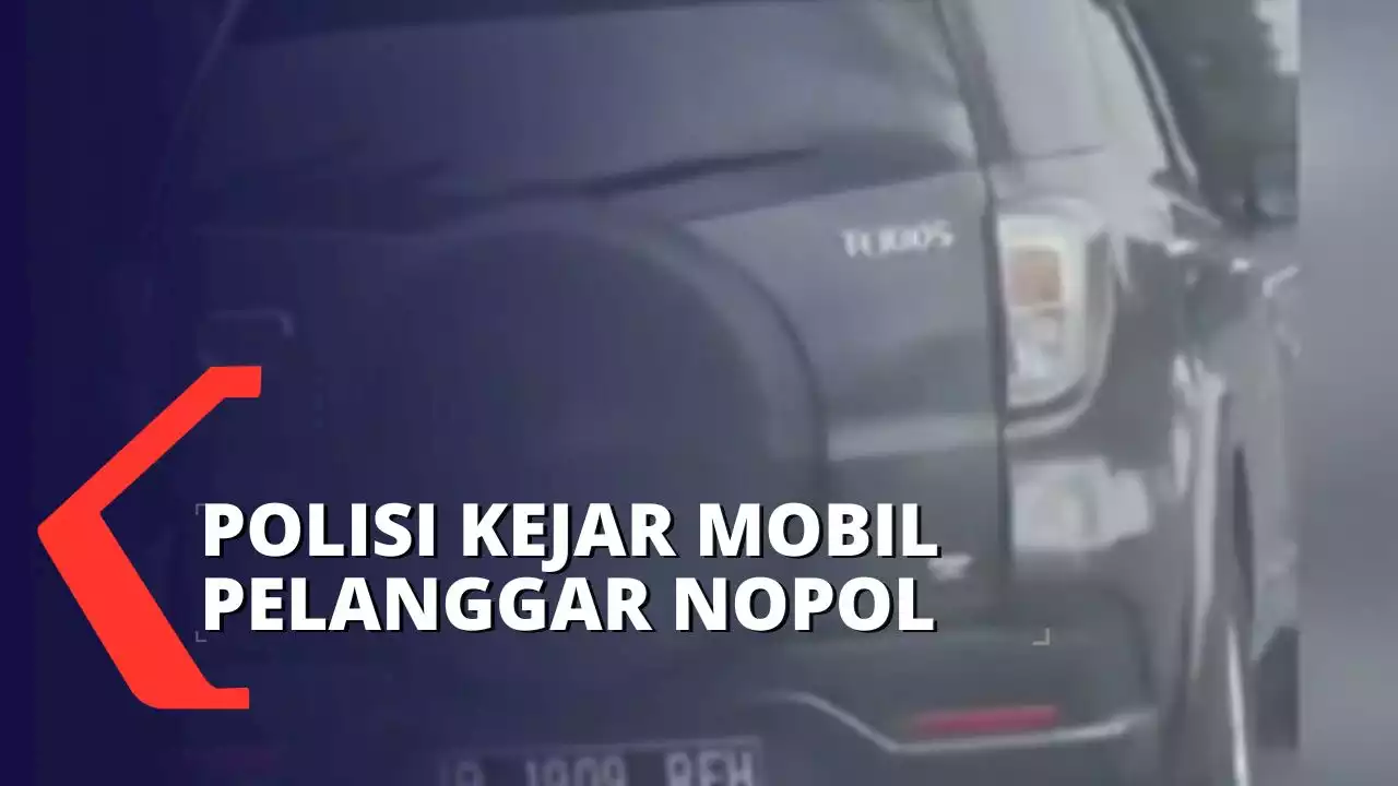 Berupaya Kabur, Pengendara Mobil yang Tabrak Mobil Polisi Ditangkap!