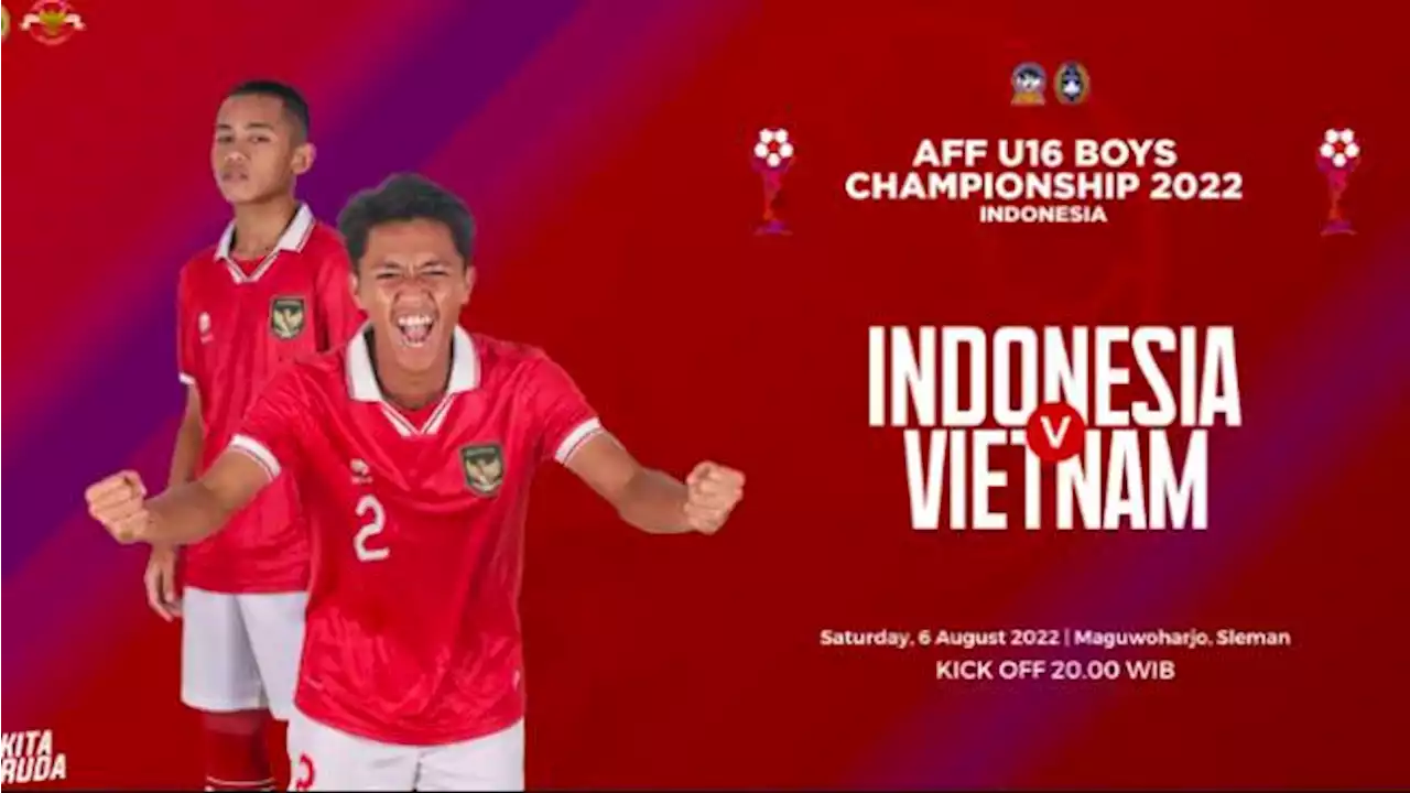 Cara Beli Tiket Timnas U16 Indonesia vs Vietnam di Stadion Maguwoharjo, Tidak Ada Penjualan Langsung