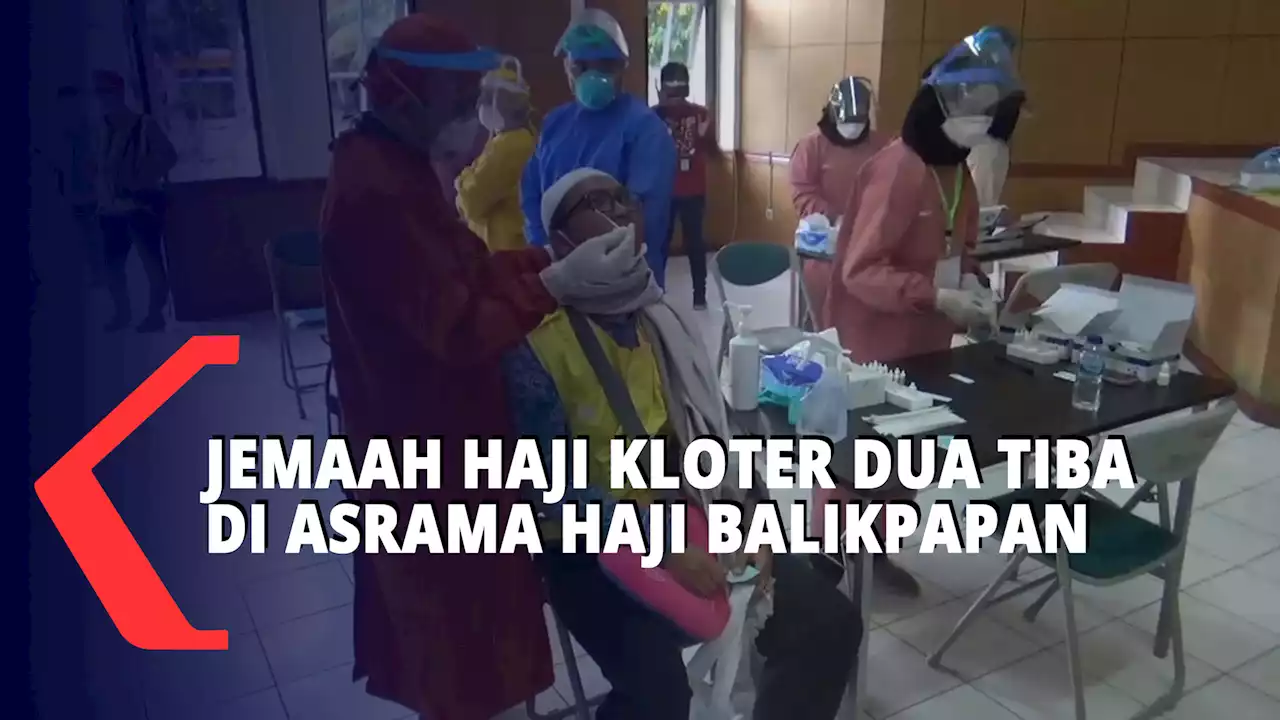 Jemaah Haji Tes Antigen Sebelum Pulang ke Rumah