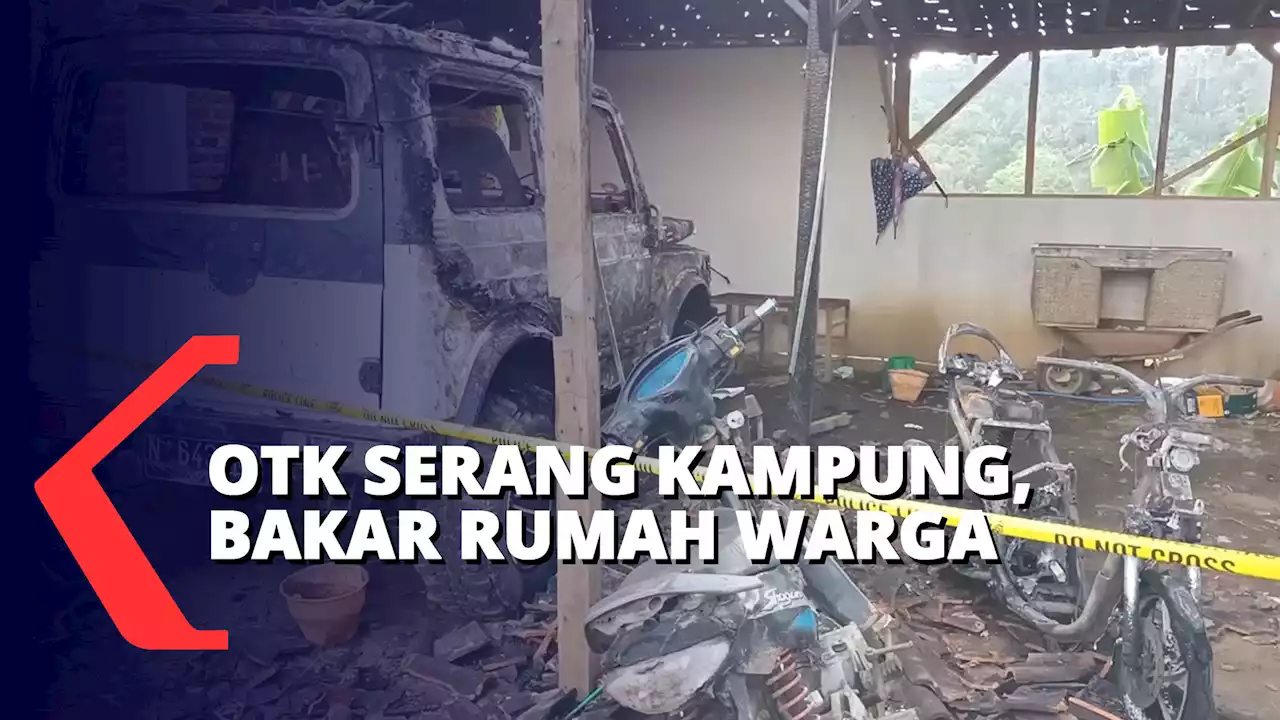 OTK Serang Kampung di Silo, Bakar Rumah dan Mobil Warga