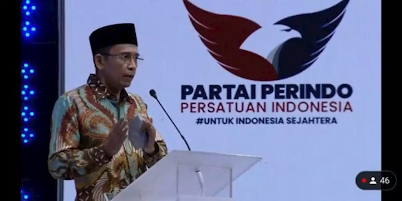 TGB Muhammad Zainul Majdi Resmi Dilantik Jadi Ketua Harian Partai Perindo | merdeka.com