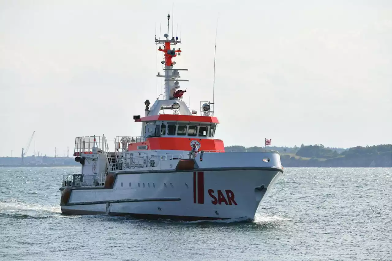 Im Schlauchboot: Junge Männer kentern vor Helgoland