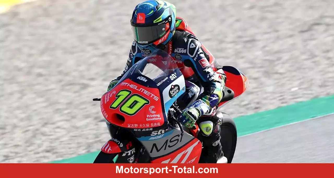 Moto3-Qualifying Silverstone: Erste Pole für Rookie Diogo Moreira