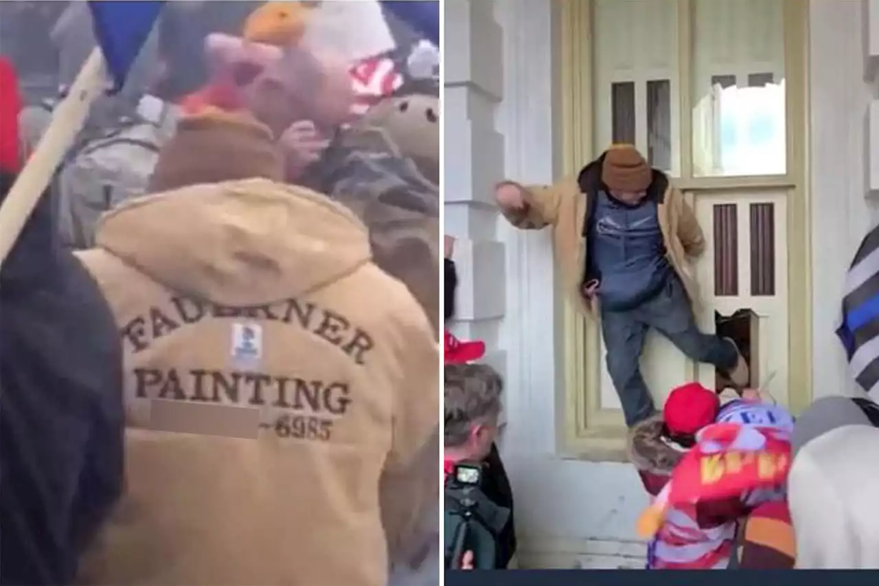 Capitol rioter who wore jacket with his name on it pleads guilty