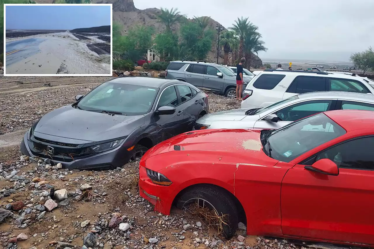 Record floods strand 1K people in Death Valley National Park