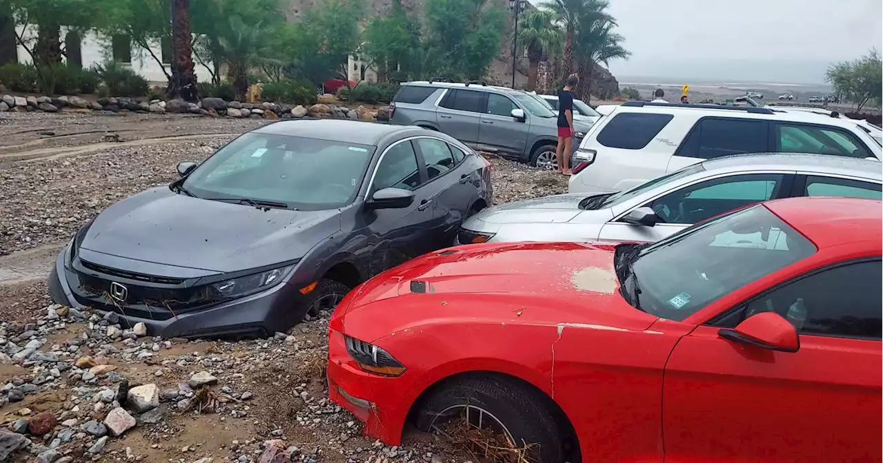 Tourists find safety after floods close Death Valley roads