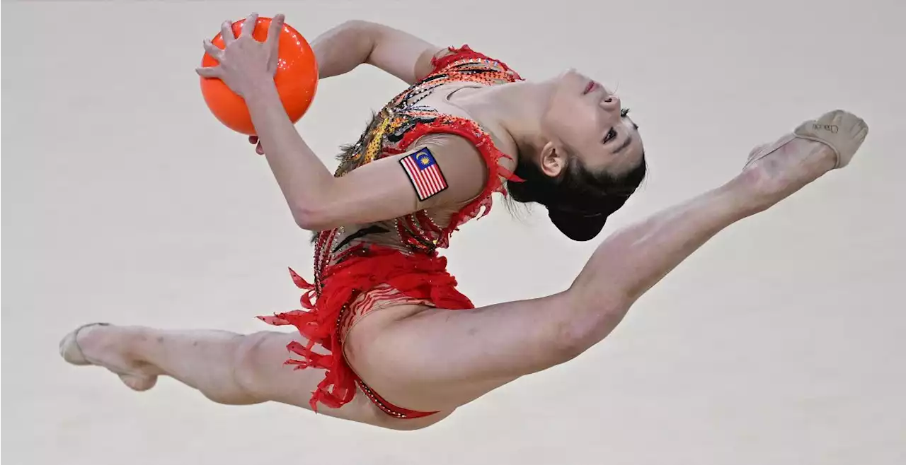 Debutant Joe Ee dazzles to win rhythmic gymnastics' first gold