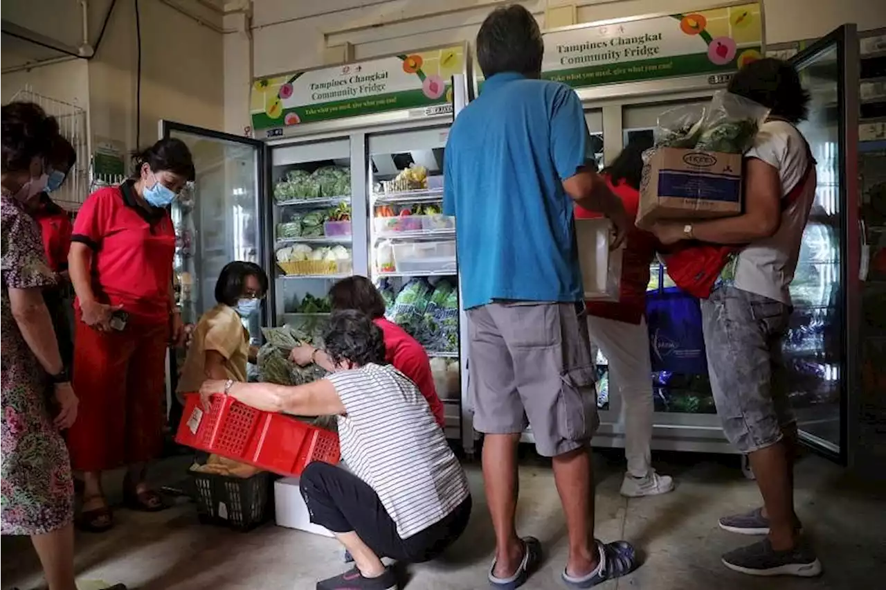 Community fridge opens in Tampines, personal deliveries for those with mobility issues