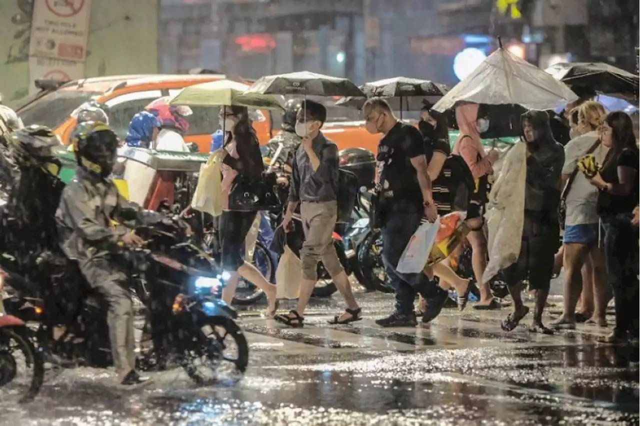 Heavy rain hits Metro Manila