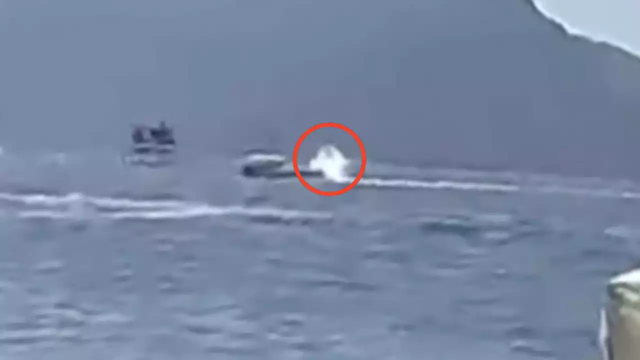 Moment speedboat crashes killing Brit woman, 45, at Turkish resort