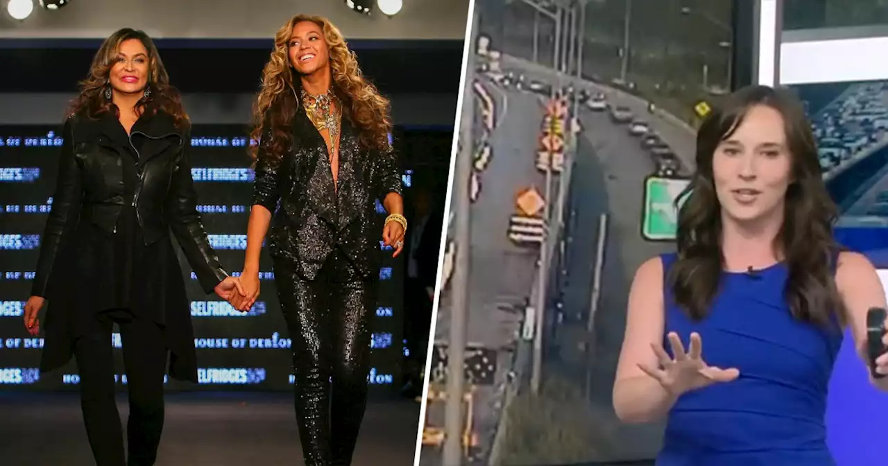 A traffic reporter made 15 Beyoncé references in a segment — and the star’s mom responded