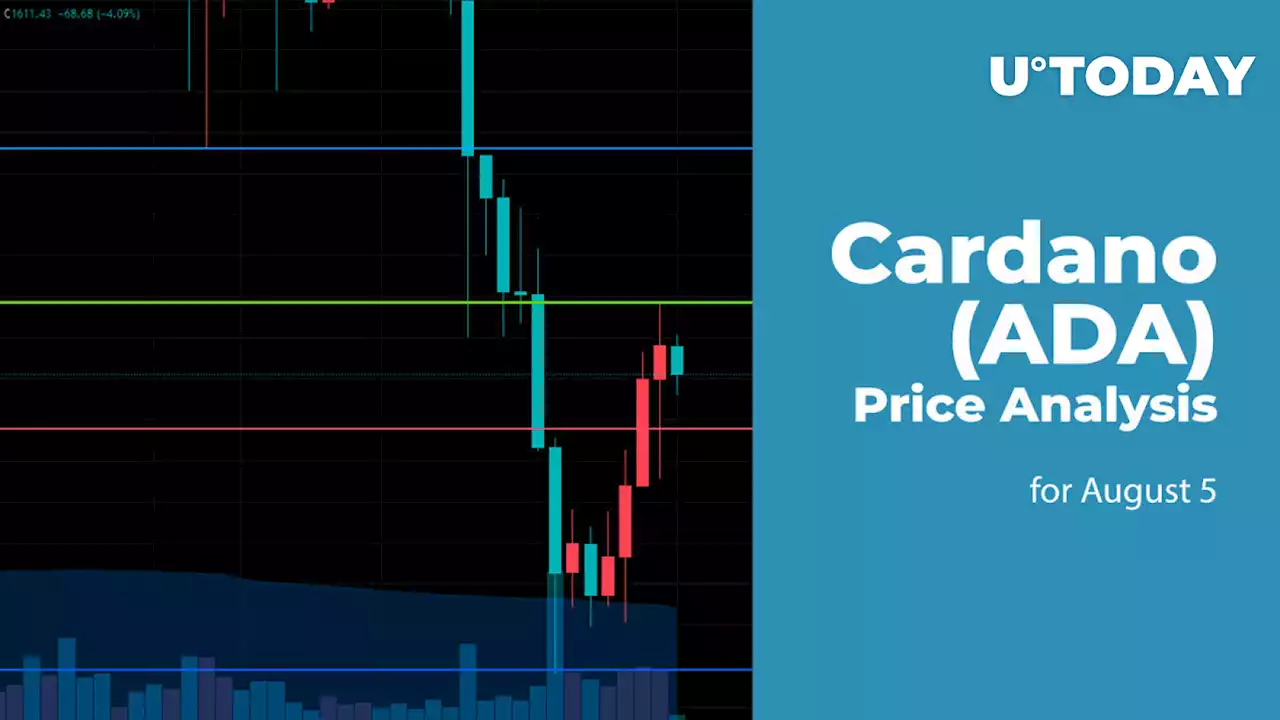 Cardano (ADA) Price Analysis for August 5