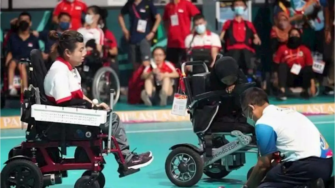 Berstatus Debutan, Tim Boccia Indonesia Sabet Emas ASEAN Para Games