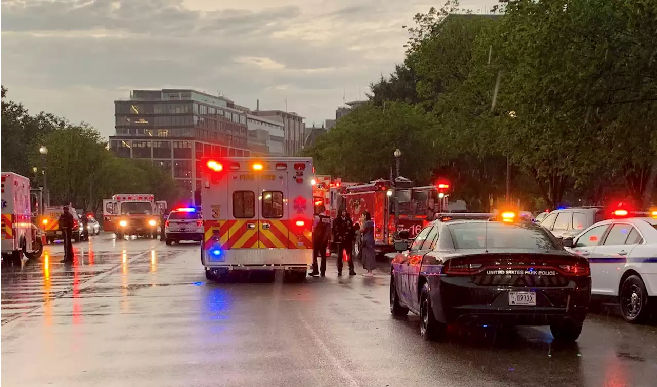 This Secret Service Officer Was On The Scene at the Lightning Strike