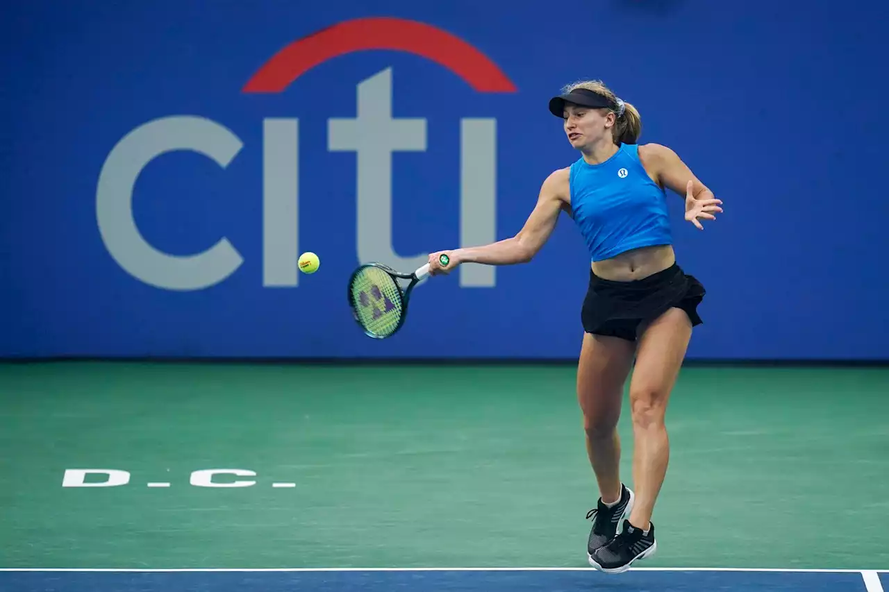 Daria Saville, with a game and a platform, rolls into Citi Open semis