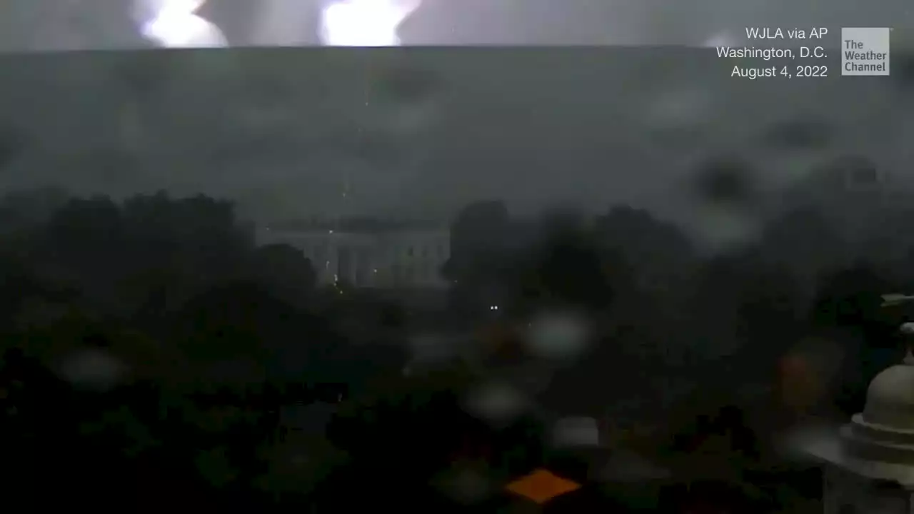 White House Lightning Strike Death Toll Rises To 3 - Videos from The Weather Channel