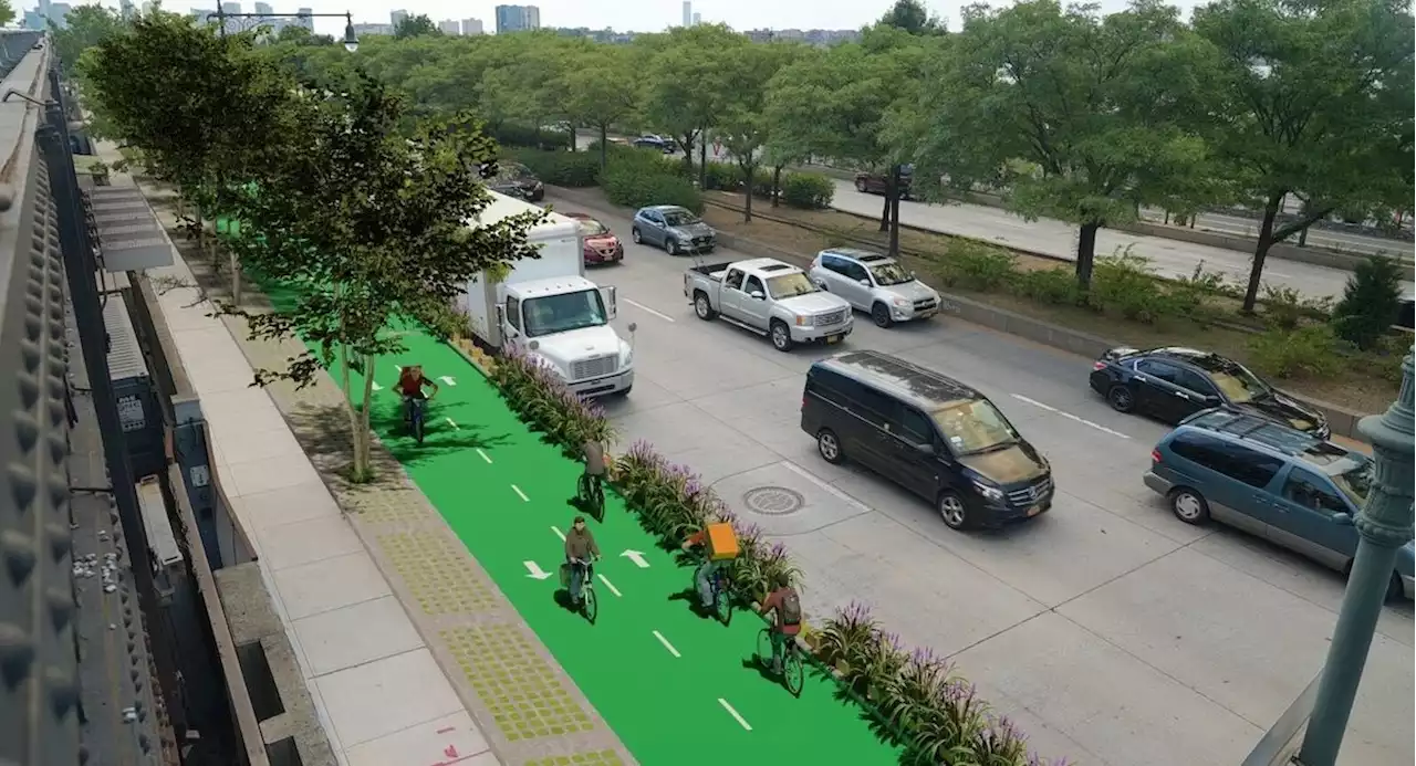 'Safer for everybody': Manhattan BP proposal would build a new bike lane on the West Side Highway