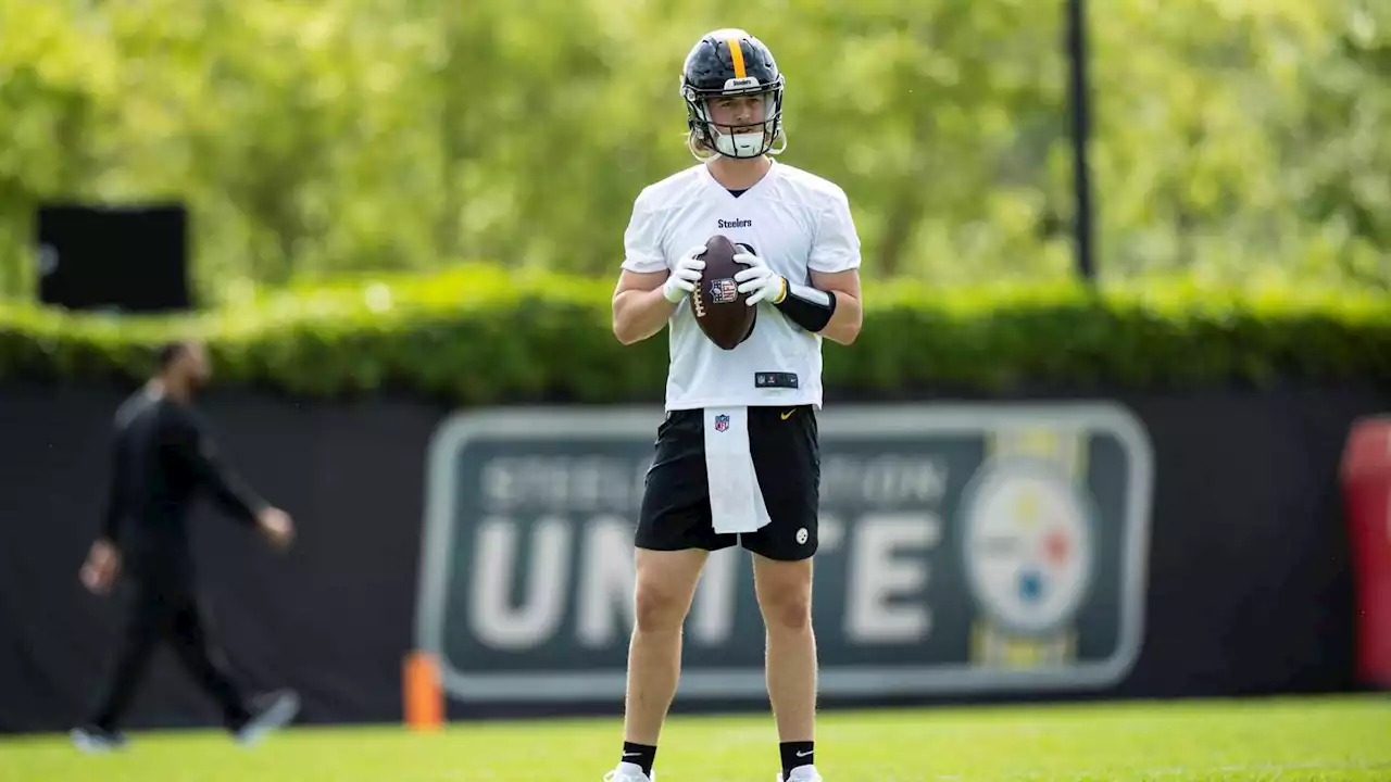 NFL training camp 2022: Steelers first-round pick Kenny Pickett listed as third QB on depth chart