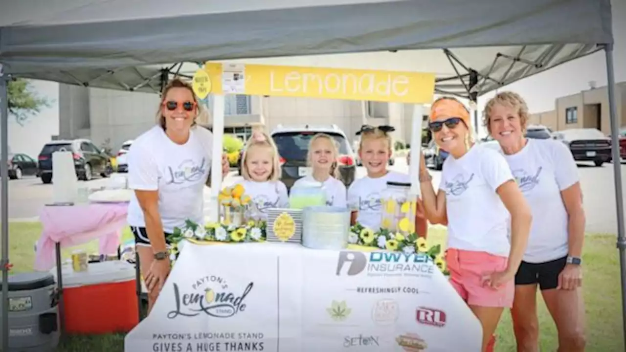 Video Young girl starts lemonade stand for charity