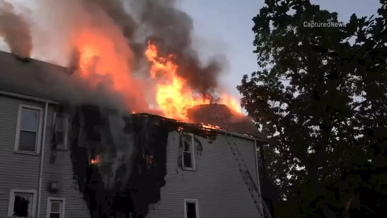 Roof collapses after fire breaks out at Fuller Park home; no injuries reported, CFD says