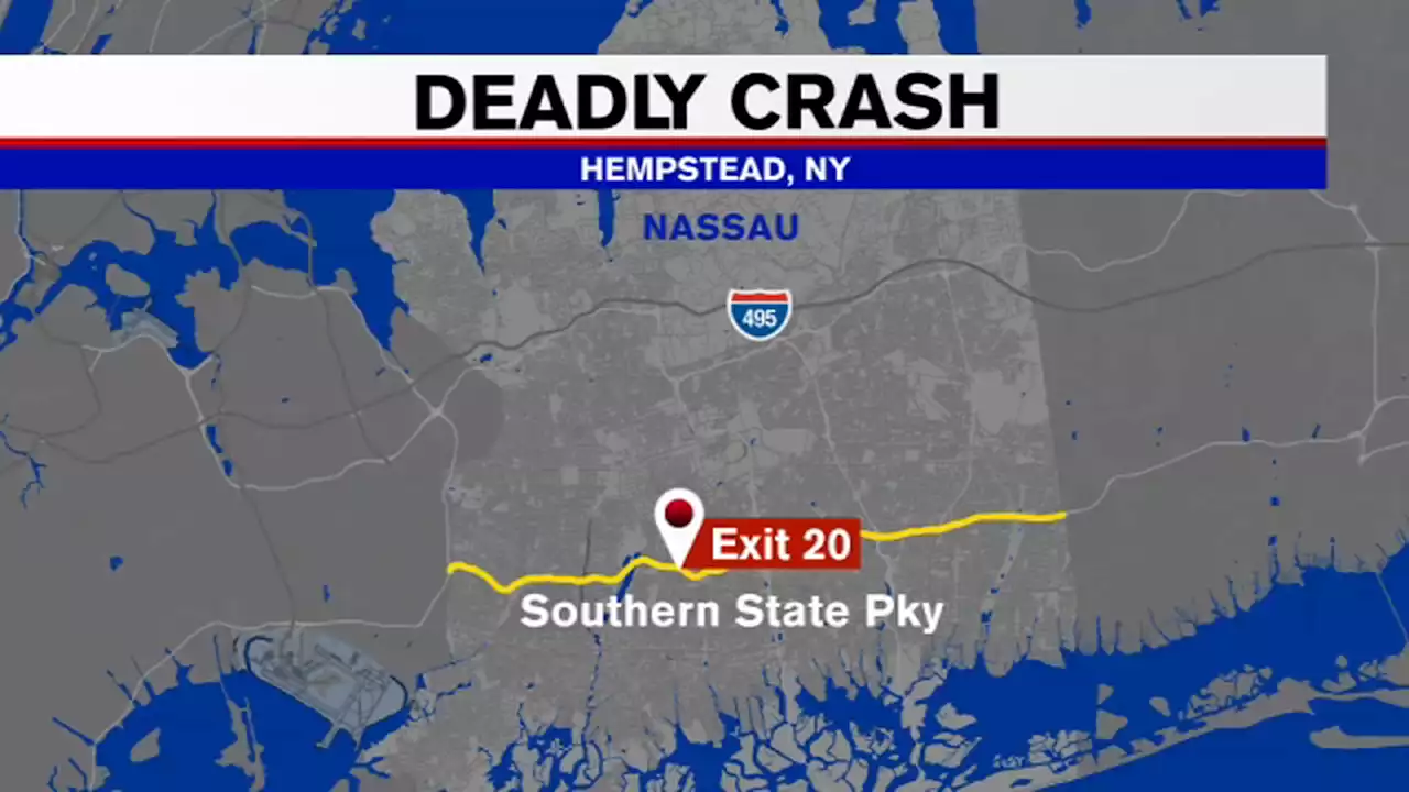 Teen killed in crash on Southern State Parkway