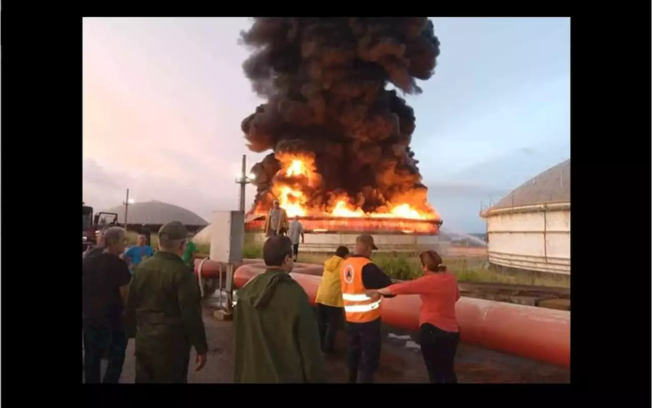 17 missing, 121 hurt as fire rages in Cuban oil tank farm