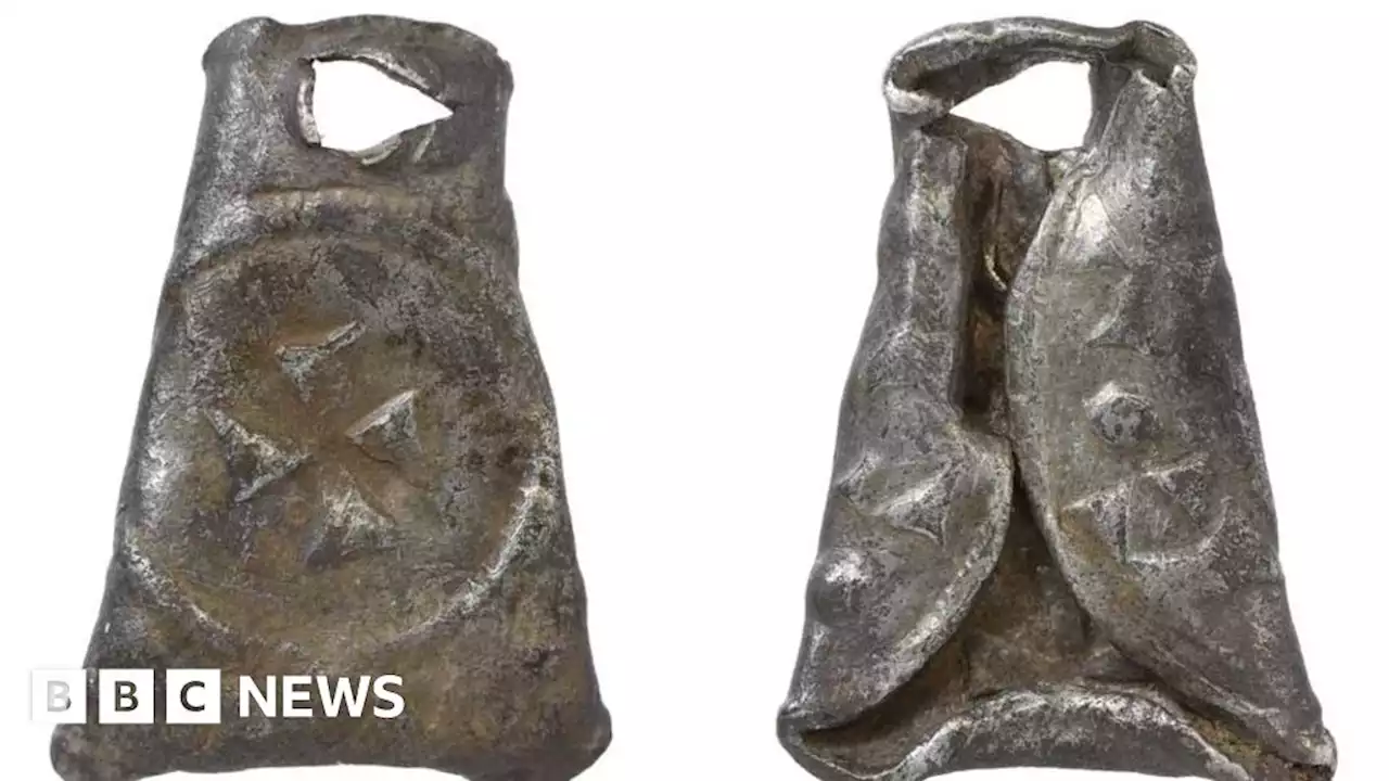 A Viking's penny pendant is found near King's Lynn