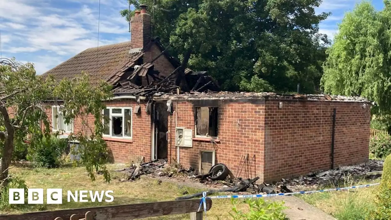 Spalding: Man found dead in house 'explosion'