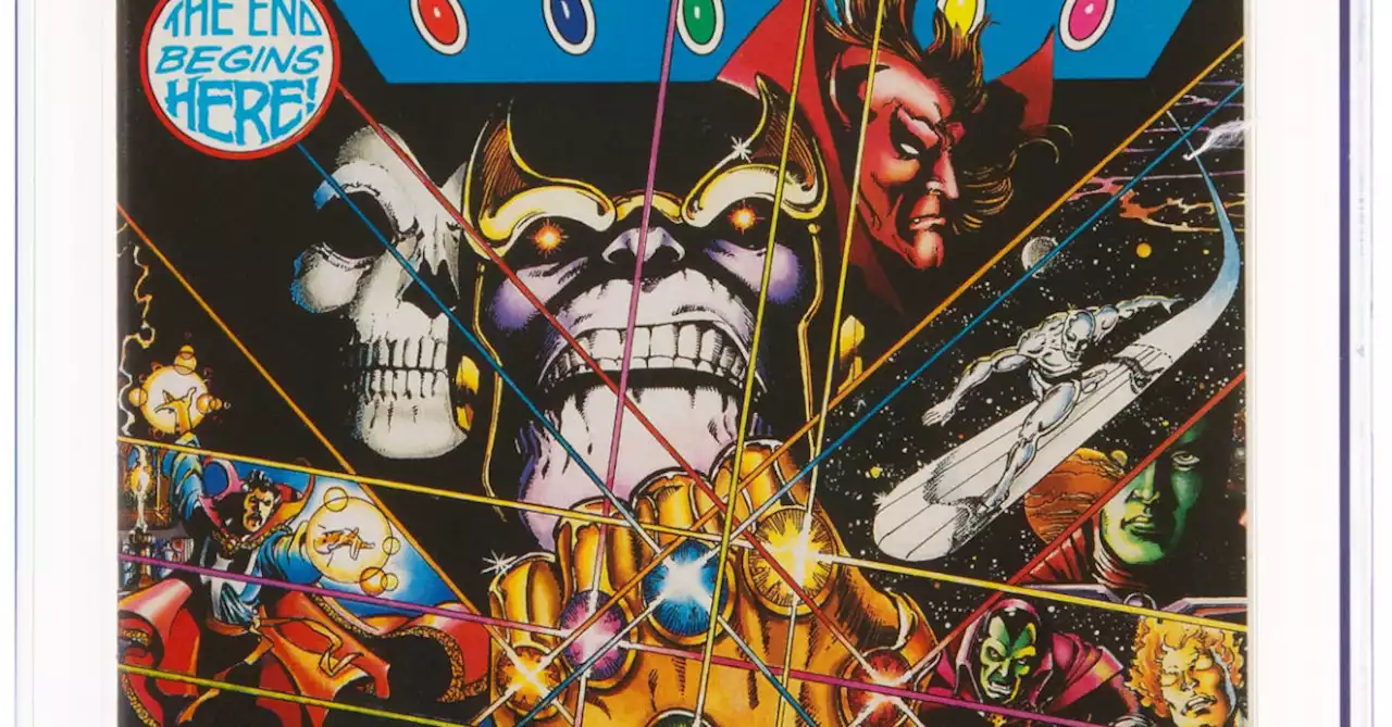 After MCU Announcements, Infinity Gauntlet #1 Auction At $240 So Far