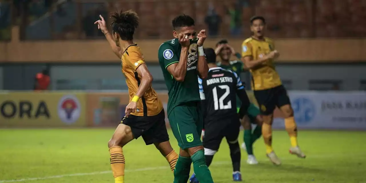 Hasil BRI Liga 1: Bhayangkara Tundukkan Persebaya, Persita Sikat Dewa United - Bola.net