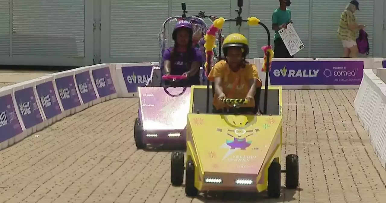 30 young women compete in EV Rally for STEM education