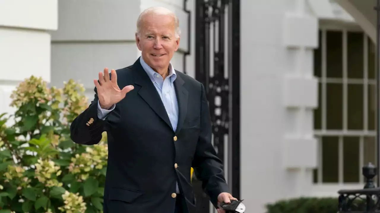 Biden leaves White House for 1st time since getting COVID-19