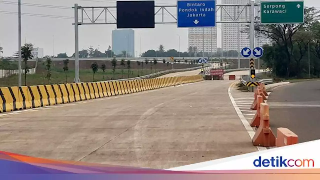 Cihuy! Tol Serpong-Balaraja Seksi 1A Dibuka 10 Agustus