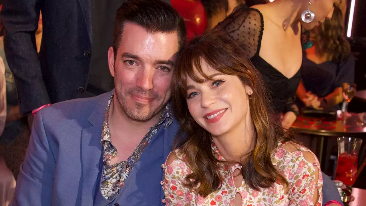 Jonathan Scott and Zooey Deschanel Celebrate 3 Year Anniversary