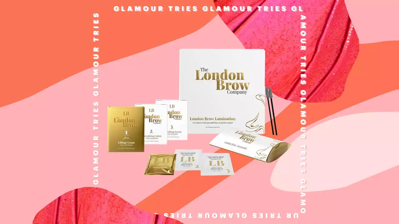 GLAMOUR Tries: We've tried the London Brow Home Brow Lamination Kit