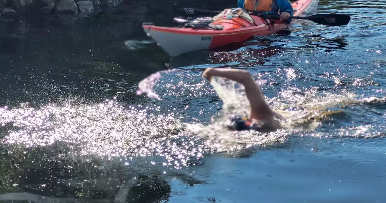 American man swims entire length of Loch Lomond in just 12 hours