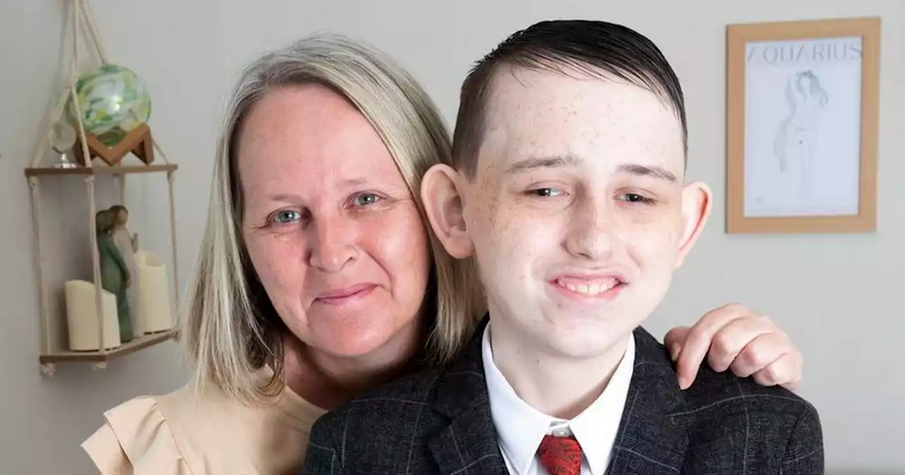 Mum who believes son went blind due to school water contamination in treatment fundraiser