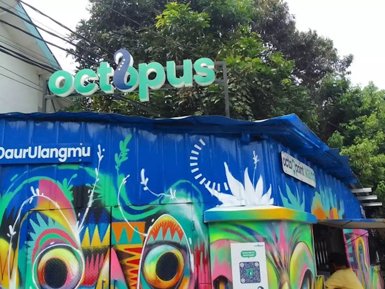 Gratis, Octopus Gandeng Grab untuk Jemput Sampah di Tiap Rumah di DKI