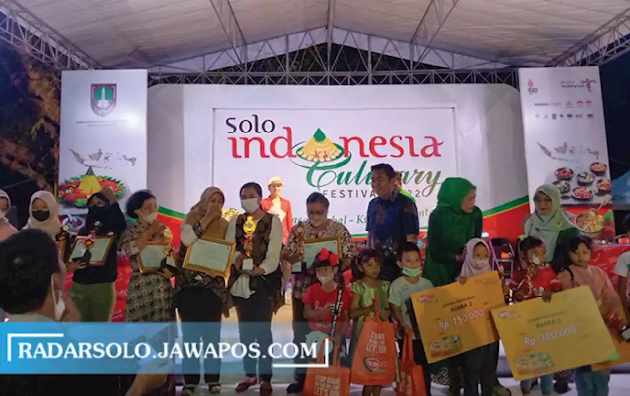 Solo Indonesia Culinary Festival, Tahun Depan Sediakan Stand lebih Banyak