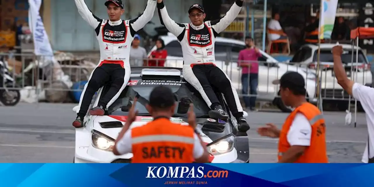 BERITA FOTO: Ryan Nirwan Juara Danau Toba Rally 2022