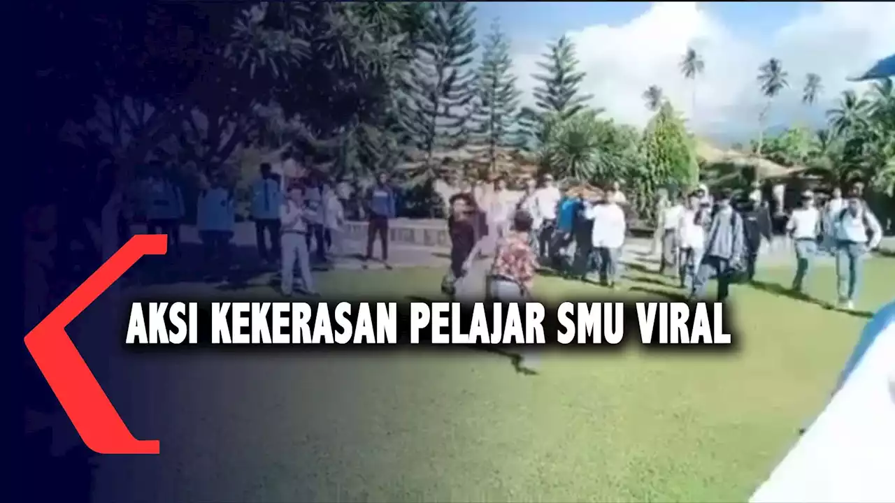 Kekerasan Antar Pelajar SMU di Ampana Viral di Medsos