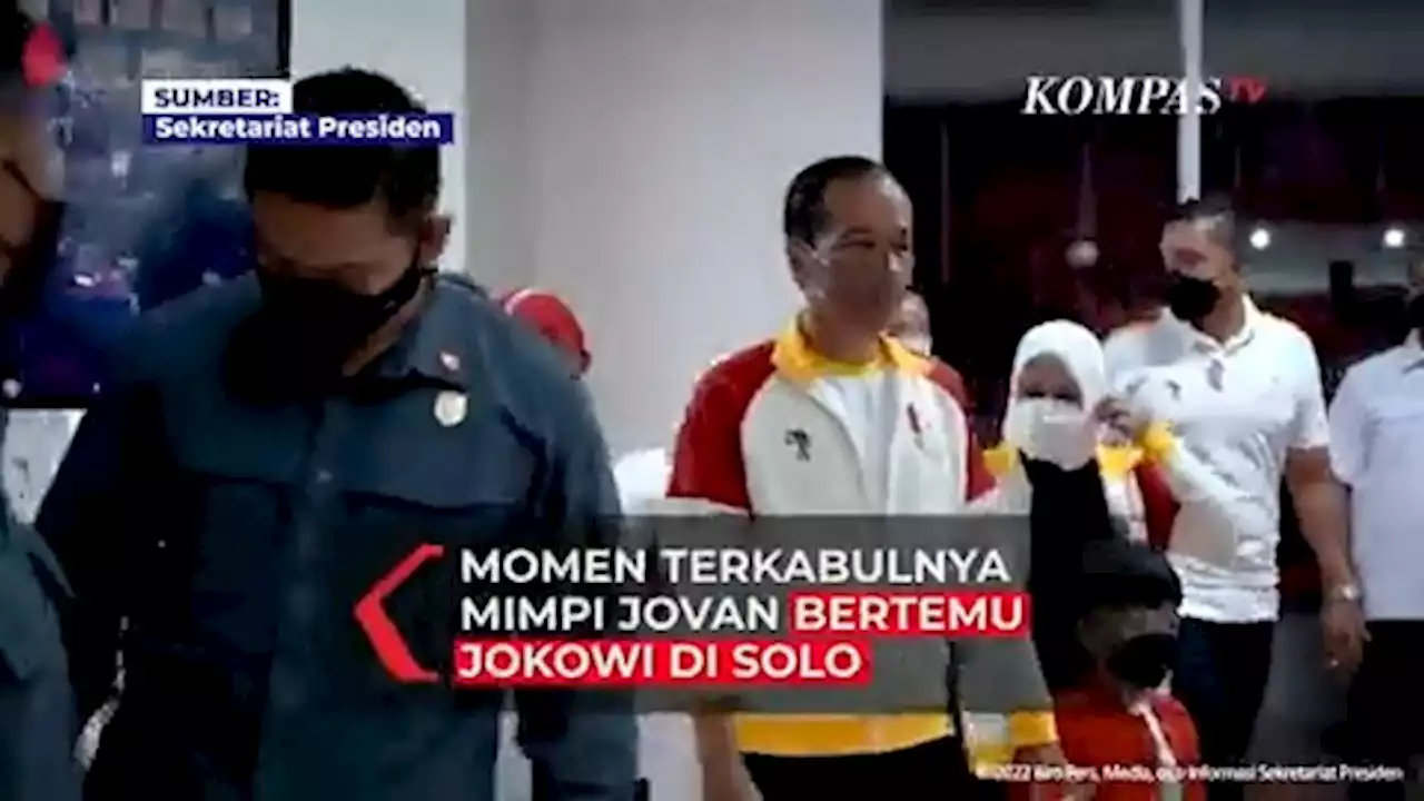 Momen Mimpi Jovan Bertemu Jokowi Jadi Nyata, Berawal Minta Lewat Sandiaga Uno