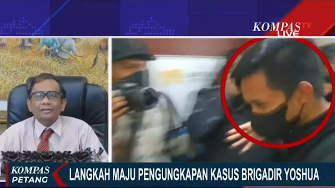 Mahfud MD Sebut Keamanan Bharada E Harus Terjamin: Jika Tidak, Polri Akan Sangat Tercoreng