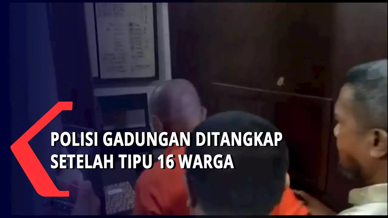 Polisi Gadungan Ditangkap Setelah Tipu 16 Warga Kota Ambon