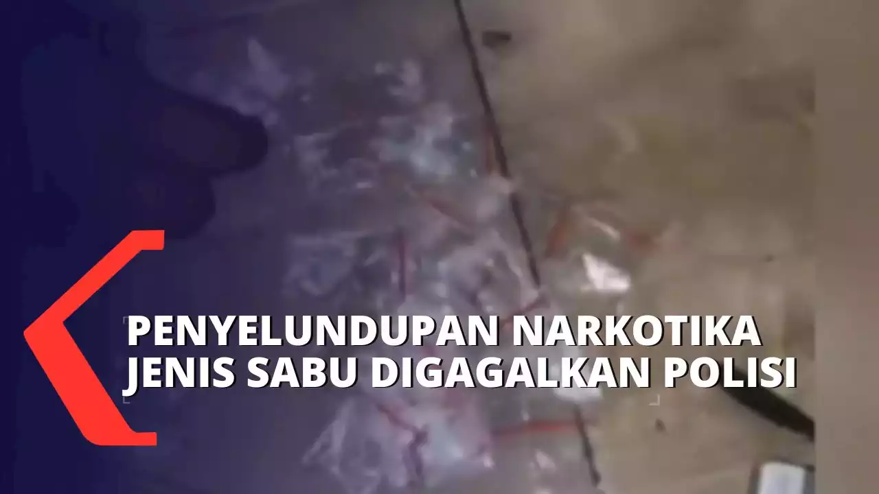 Polisi Gagalkan Penyelundupan 1000 Gram Sabu di Perairan Tanjung Berakit