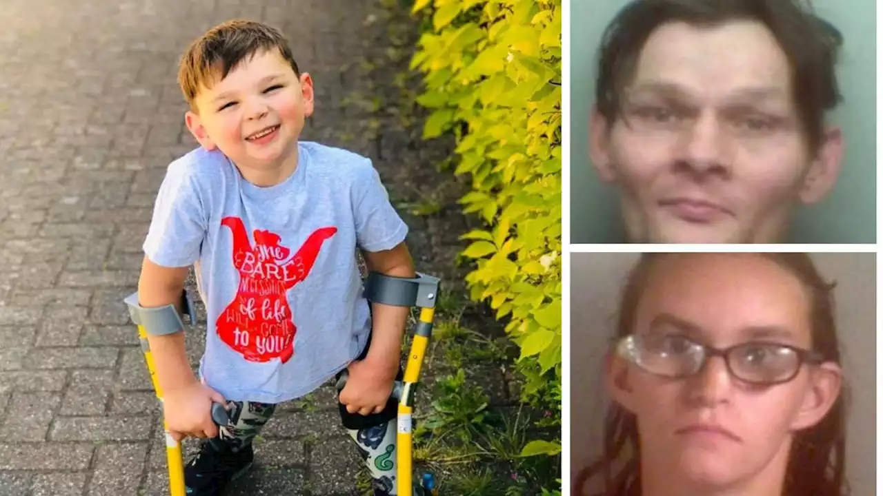 Fury as vile parents who beat son so badly he lost both his legs to be released in days